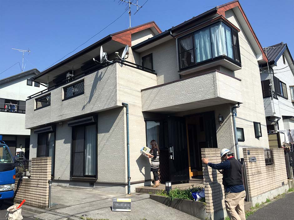 塗装工事 施工前